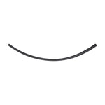 1/8"x6" Black Cross Linked Polyolefin Thin Wall Thin-Wall Heat Shrink Tubing, Pre-Shrink ID .125", Post-Shrink ID .062" ID