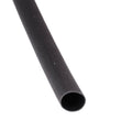 3/16"x6" Black Cross Linked Polyolefin Thin Wall Thin-Wall Heat Shrink Tubing, Pre-Shrink ID .187", Post-Shrink ID .093" ID
