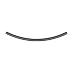 3/16"x6" Black Cross Linked Polyolefin Thin Wall Thin-Wall Heat Shrink Tubing, Pre-Shrink ID .187", Post-Shrink ID .093" ID