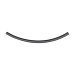 1/4"x6" Black Cross Linked Polyolefin Thin Wall Thin-Wall Heat Shrink Tubing, Pre-Shrink ID .250", Post-Shrink ID .125" ID