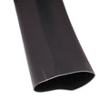 1/2"x6" Black Cross Linked Polyolefin Thin Wall Thin-Wall Heat Shrink Tubing, Pre-Shrink ID .500", Post-Shrink ID .250" ID