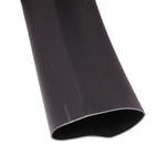 1/2"x6" Black Cross Linked Polyolefin Thin Wall Thin-Wall Heat Shrink Tubing, Pre-Shrink ID .500", Post-Shrink ID .250" ID