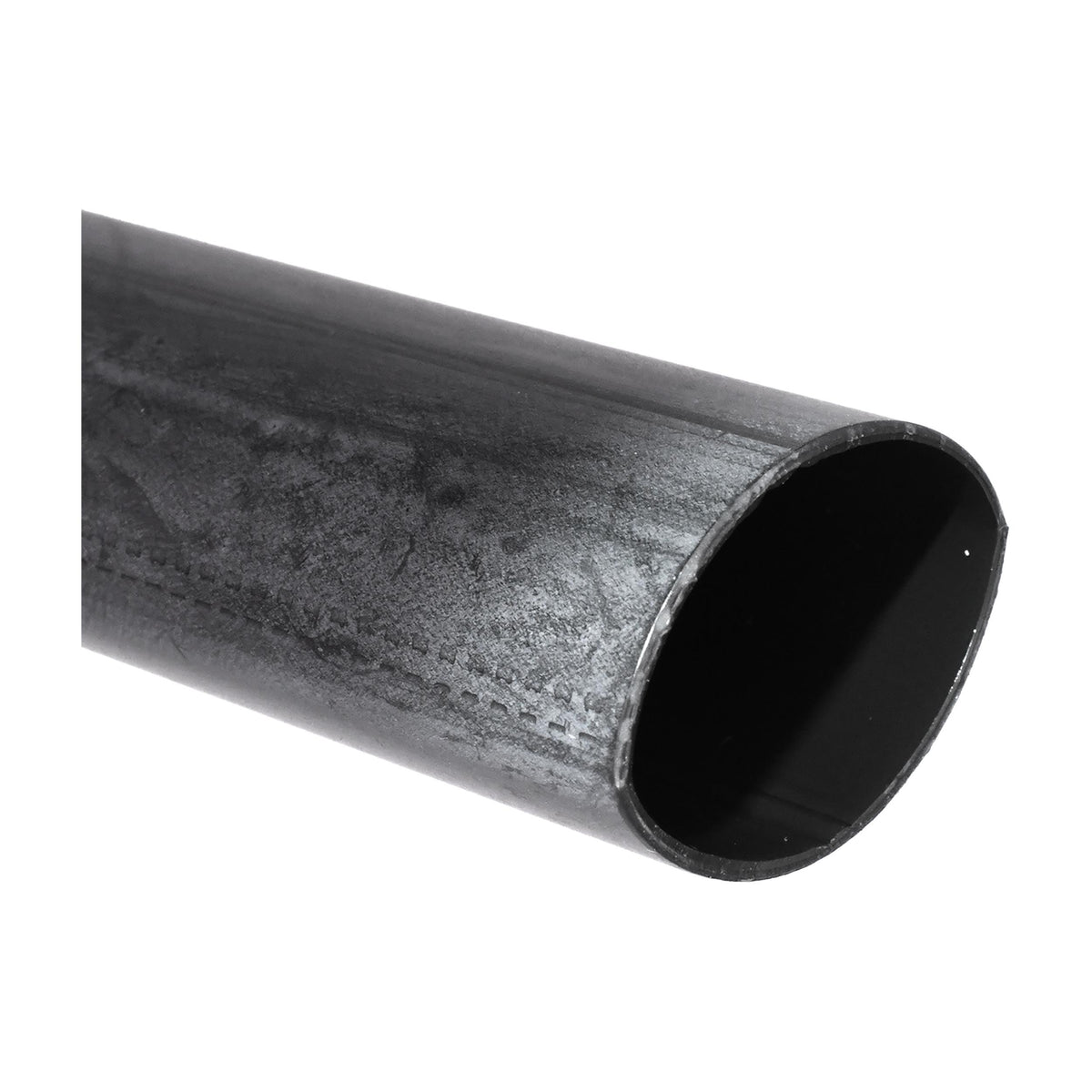 3-1/2" Black Cross Linked Semi-Rigid Polyolefin Adhesive Lined Dual-Wall Heat Shrink Tube, Pre-Shrink ID .700", Post-Shrink ID .175" ID