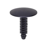 19/64"x1-1/16" Black Nylon Single Head Headlight Mounting Panel Shield Christmas Tree Retainer, 1" Head