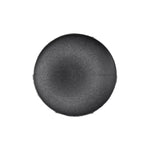 5/16"x3/4" Black Nylon Single Head Radiator Grille Sight Shield Christmas Tree Retainer, 9/16" Head