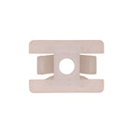 #8 White Nylon Grille And Rear Filler Nut Screw