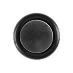 7mmx8mm Black Push-Type Retainer with Drive Pin, 20mm Head
