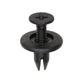 1/4"x1/2" Black Screw-Type Retainer with Open End, 11/16" Head