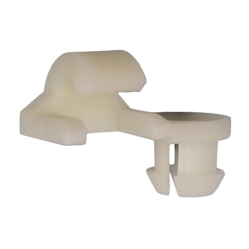 3/16" White Nylon Tailgate Clip Size