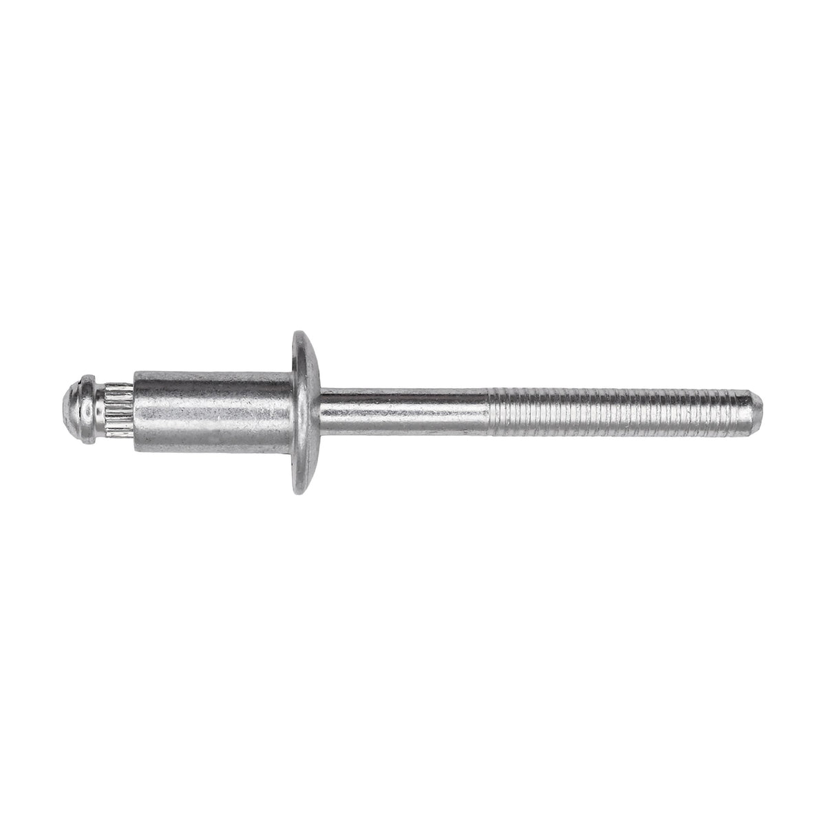 1/4" Specialty Rivet, 1/16"-1/4" Grip, Steel Body, Steel Mandrel