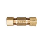 3/8" Brass Compression Union Tee
