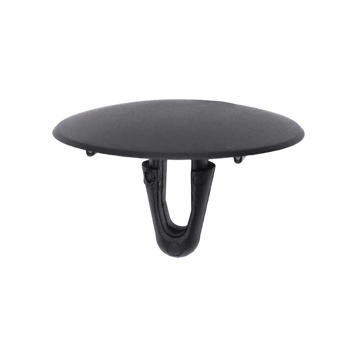 8mmx16mm Black Nylon Single Head Hood Insulation Christmas Tree Retainer, 30mm Head