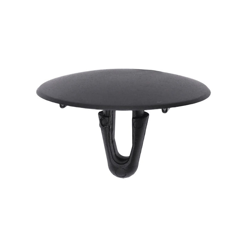 8mmx16mm Black Nylon Single Head Hood Insulation Christmas Tree Retainer, 30mm Head