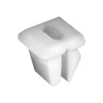 #4 White Nylon Center Pillar Garnish Molding Screw Grommet