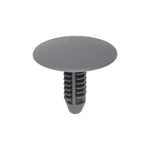 8mmx20mm Gray Nylon Single Head Trim Panel Christmas Tree Retainer, 25mm Head