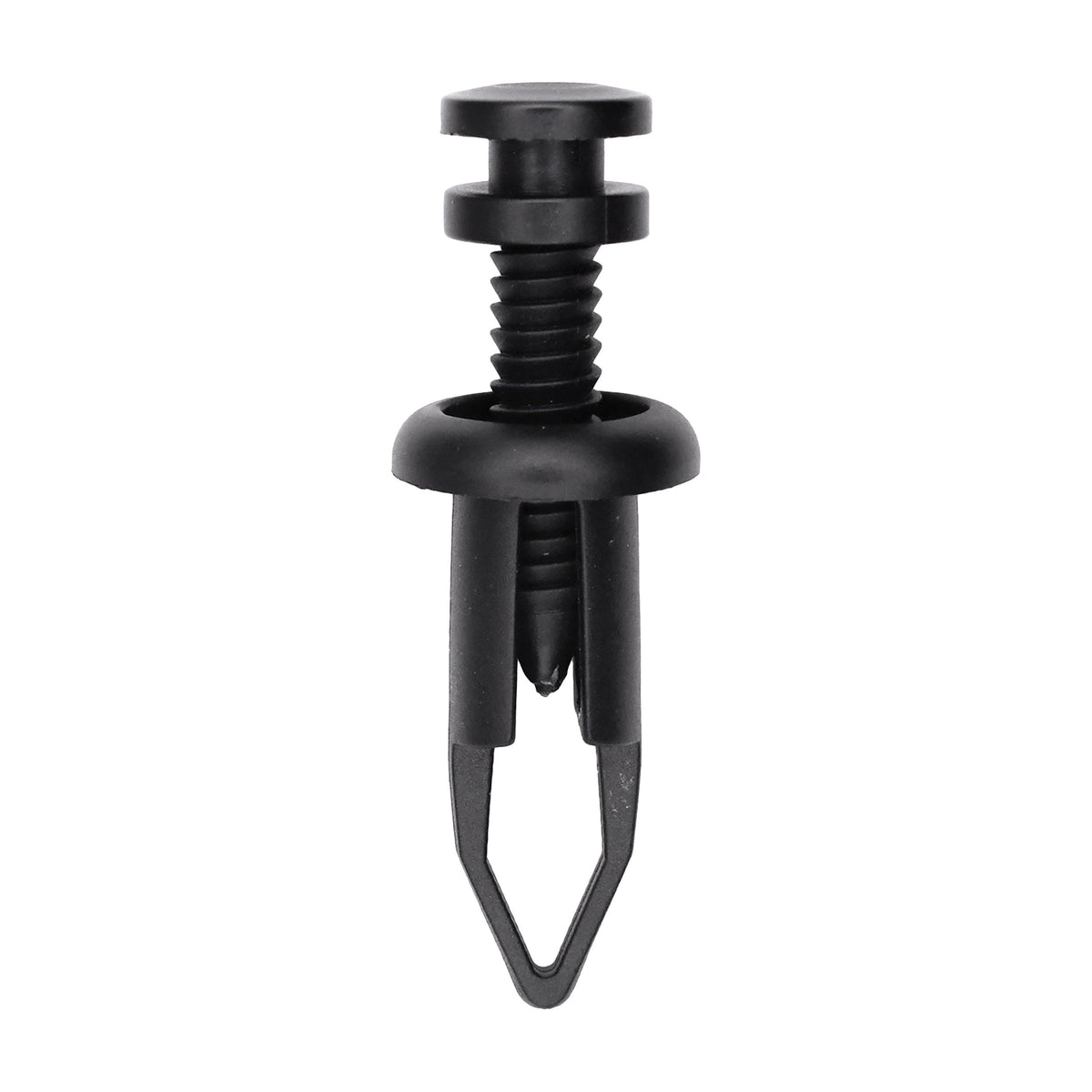 9mmx27mm Black Front Bumper Retainer, 15mm Head