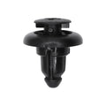 9mmx10mm Black Screw-Type Bumper Fascia Retainer with Open End, 16mm Head