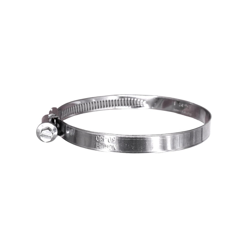60mm Hose Clamp Clamping, Zinc Plated Steel Screw