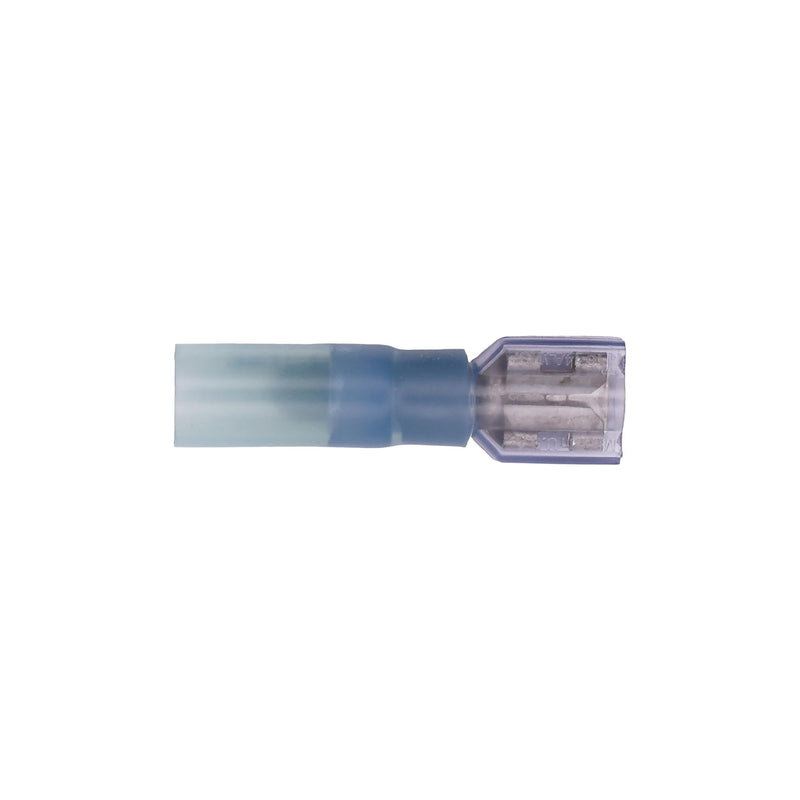 Blue Female Disconnect Krimp And Seal Terminal 16-14 Gauge