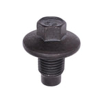 M14-1.5x20mm Rubber Oil Drain Plug with Gasket Thread, Phosphate, 28mm Washer Diameter