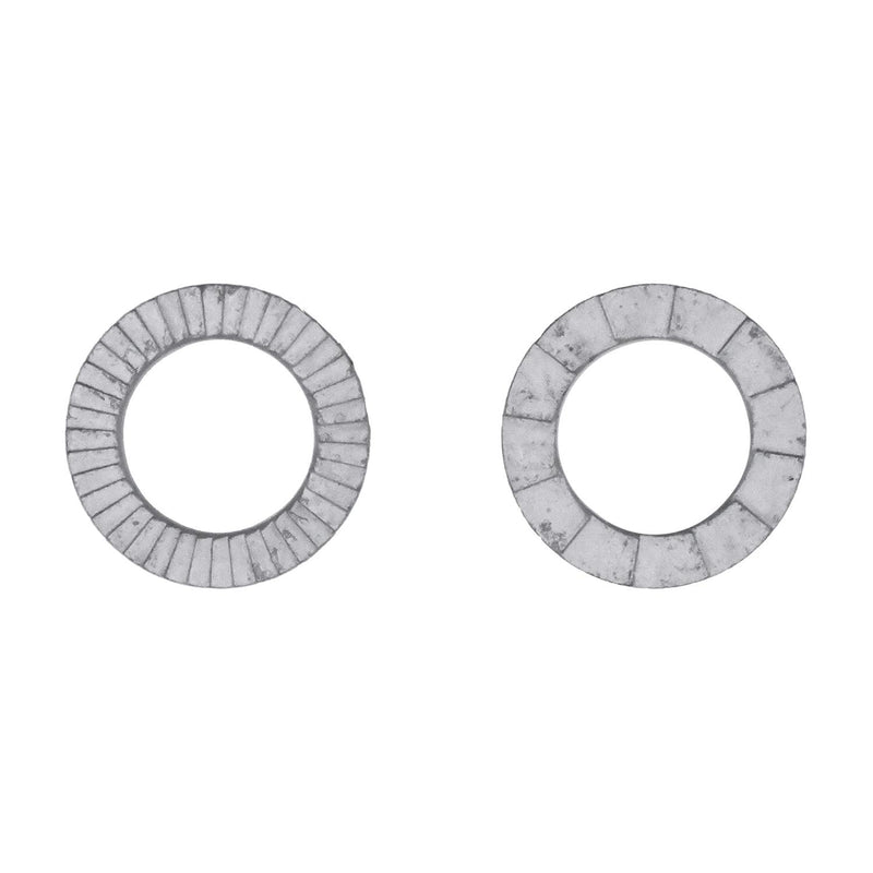 3/8" Vib Prf LW, 21/32" OD, Zinc Flake