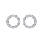 5/8" Vib Prf Lw, 1" OD, Zinc Flake