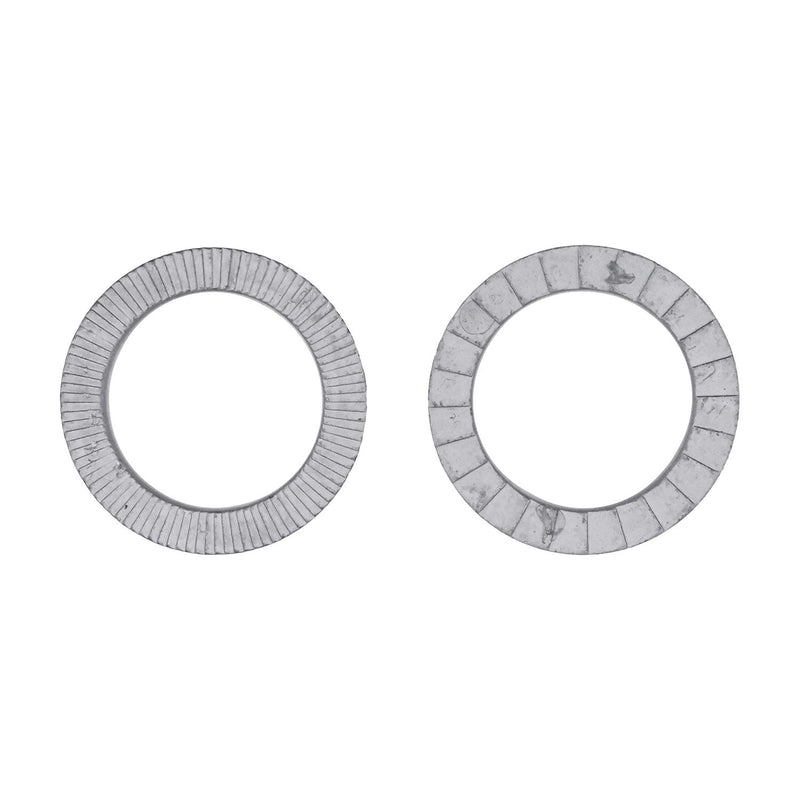1" Vib Prf Lw, 1-17/32" OD, Zinc Flake
