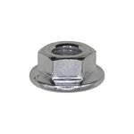 M5-0.80 Hex Flange Nut, Zinc