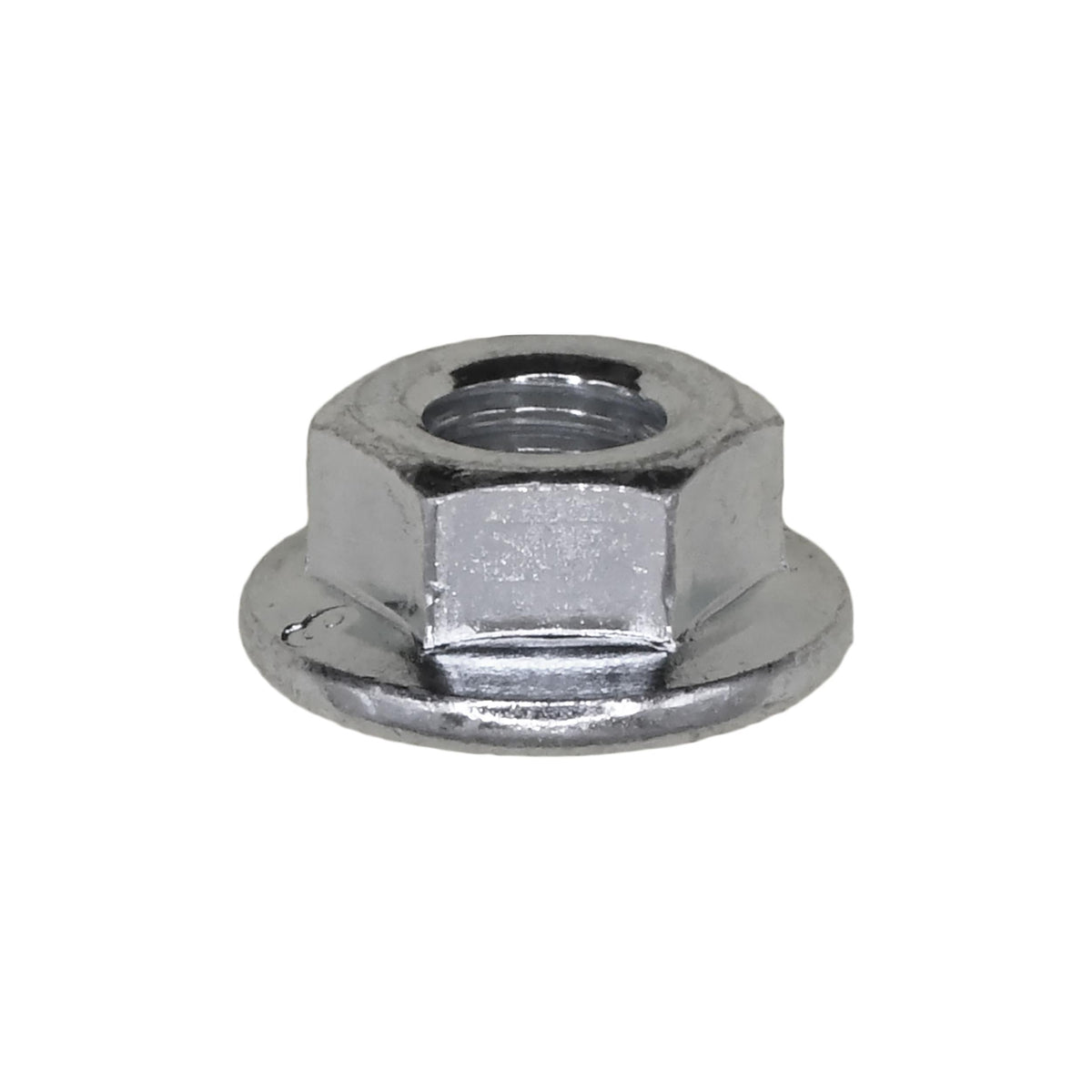 M5-0.80 Hex Flange Nut, Zinc
