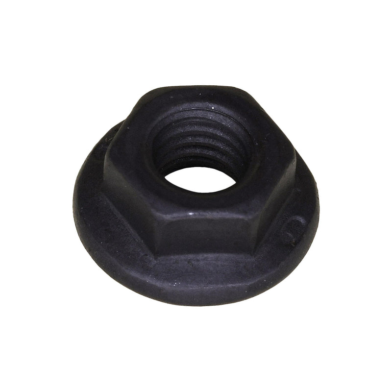 M5-0.80 Hex Flange Nut - Oxide, Black Oxide