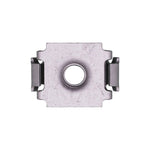 M6-1.0 Front Fender Exterior License Plate Bracket Retainer Nut, Zinc Organic