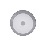 9mmx11mm White Nylon Double Head Molding Trim Christmas Tree Retainer, 16mm Head