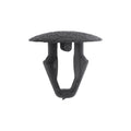 7mmx11mm Black Nylon Single Head Retaining Clip, 14mm Head