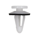 9mmx15mm White Nylon Double Head Christmas Tree Retainer, 16mm Head