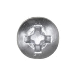 #6x1/4" Phillips Pan Head Tapping Screw, Type A/AB, Zinc