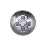 #6x3/8" Phillips Pan Head Tapping Screw, Type A/AB, Zinc