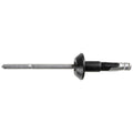 5/32" Rivet Aluminum, 1/8"-11/32" Grip, Aluminum Body, Aluminum Mandrel, 15/32" Flange Diam