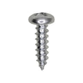 #6x1/2" Phillips Pan Head Tapping Screw, Type A/AB, Zinc