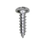 #6x1/2" Phillips Pan Head Tapping Screw, Type A/AB, Zinc