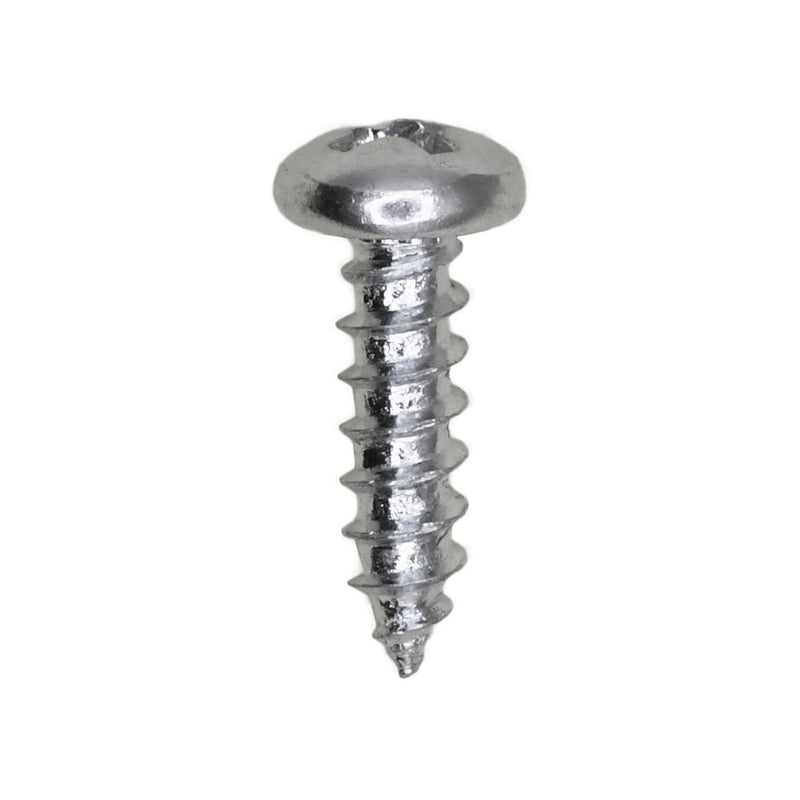 #6x1/2" Phillips Pan Head Tapping Screw, Type A/AB, Zinc