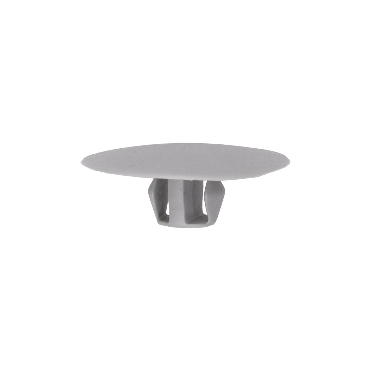 10mmx8mm Gray Nylon Single Head Hood Insulation Christmas Tree Retainer, 26mm Head
