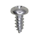 #8x3/8" Phillips Pan Head Tapping Screw, Type A/AB, Zinc