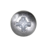 #8x3/8" Phillips Pan Head Tapping Screw, Type A/AB, Zinc