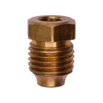 3/16" Brass Double Nut Threaded Sleeve Compression