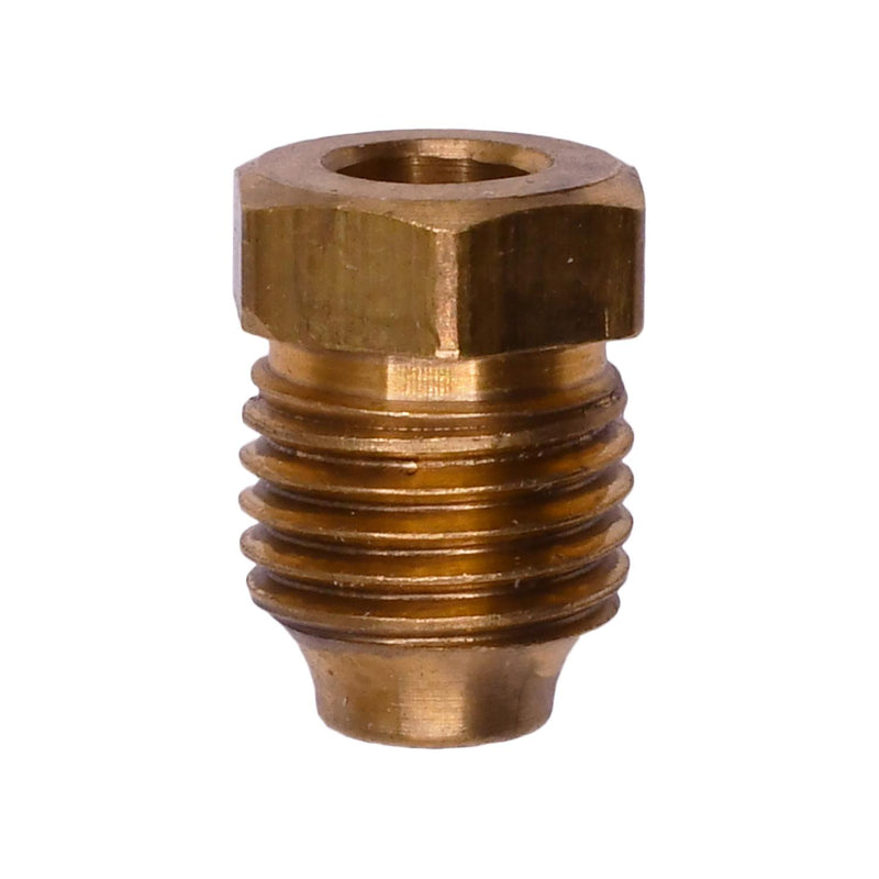 3/16" Brass Double Nut Threaded Sleeve Compression