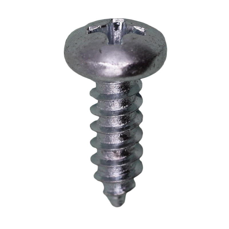 #8x1/2" Phillips Pan Head Tapping Screw, Type A/AB, Zinc