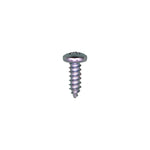 #8x1/2" Phillips Pan Head Tapping Screw, Type A/AB, Zinc