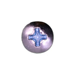 #8x1/2" Phillips Pan Head Tapping Screw, Type A/AB, Zinc