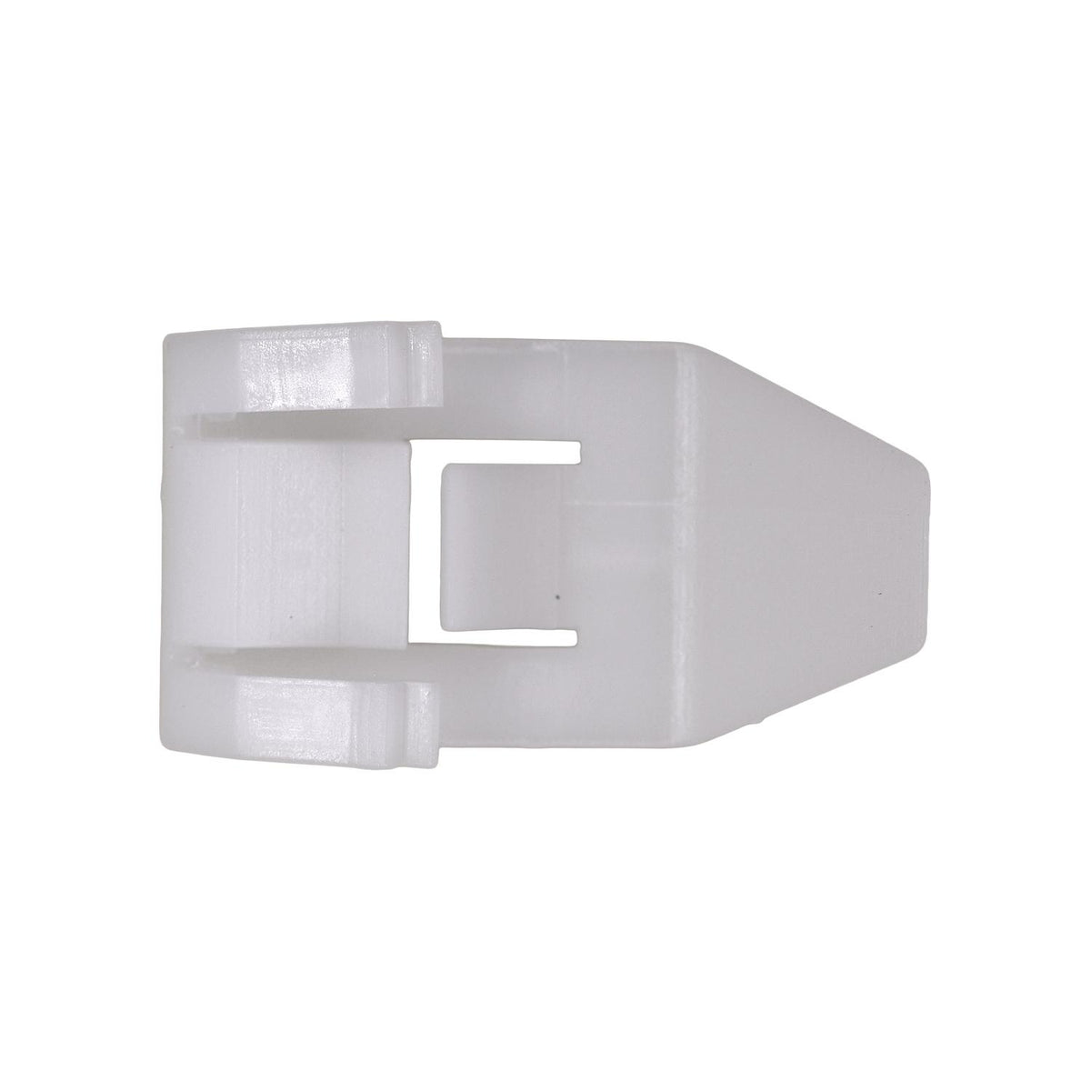 White Nylon Belt Molding Clip