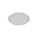 7/32"x21/32" White Nylon Double Head Weatherstrip Christmas Tree Retainer, 9/32"x1/2" Head